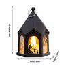 Luminous Witch Skeleton Night Light Mini Candle Wind Lantern Merry Halloween Decor  Ghost Festival