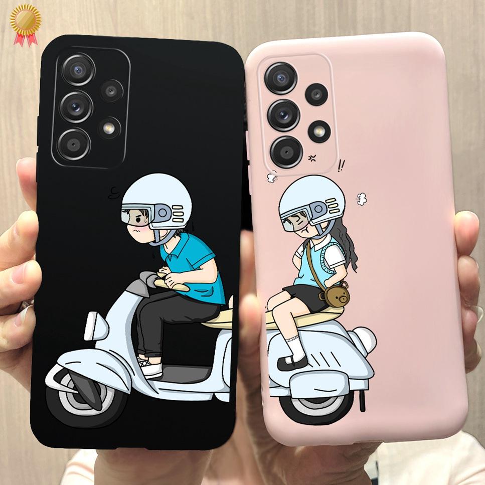 For Samsung Galaxy A23 5G Case Fashion Cute Clear Mate Men Women Soft TPU Silicone Phone Covers For Samsung Galaxy A23 4G Fundas