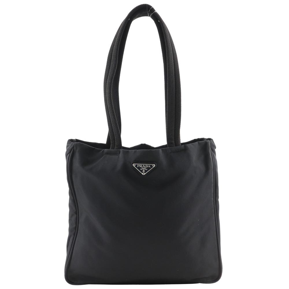

PRADA Tote Bag black Nylon Women Used
