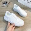 Small Black Shoes Women'S Little White Shoes Air Force No. 1 Leather Casual Board Shoes Versatile Platform Shoes