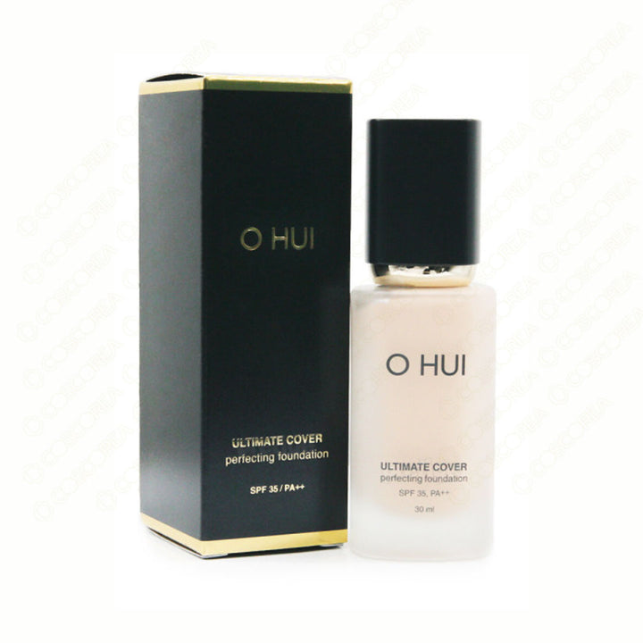 O HUI Ultimate Cover Perfecting Foundation SPF 35/PA++30ml  P02 Pink Beige AUTHENTIC STORE