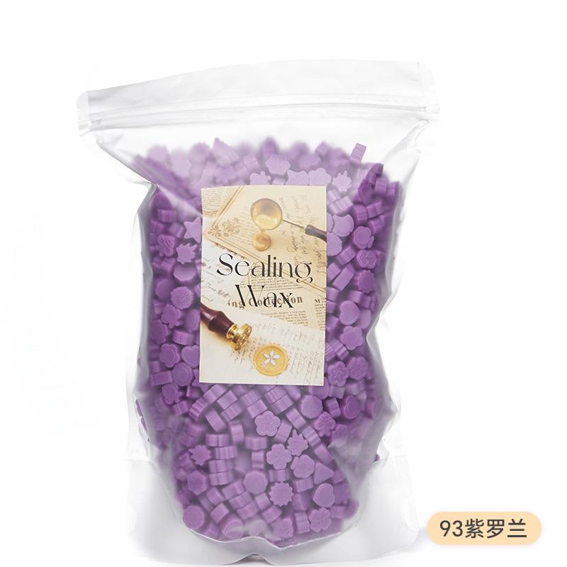 

500g Bags of Polygonal Lacquer Wax Particles Large-capacity Environmentally Friendly Diy Invitation Cards Wax Sealing Decoration