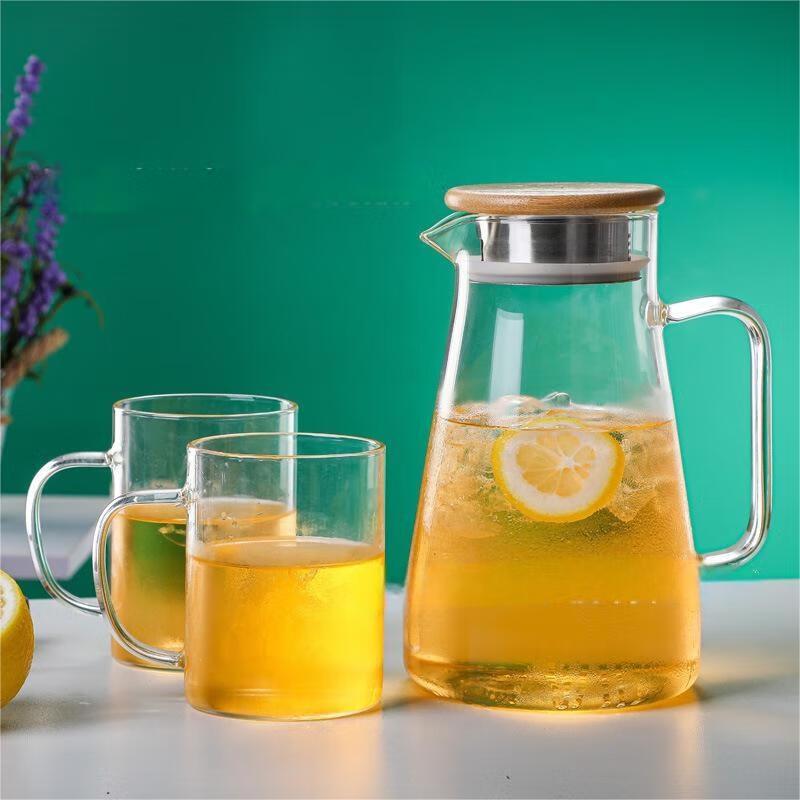 Shangqi 1500ml Dzbanek na wodę ze szkła borokrzemowego