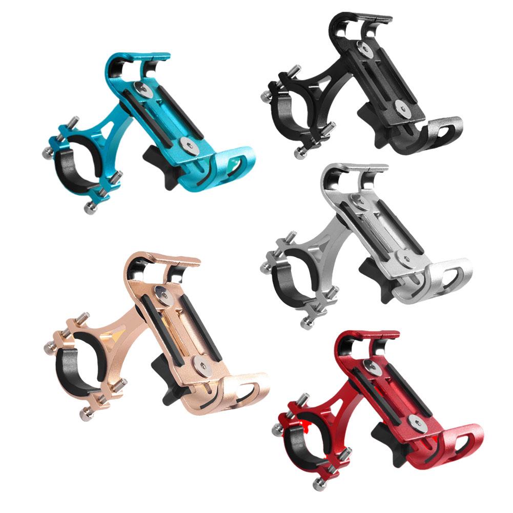 Metall Motorrad Fahrrad Telefon Halter Aluminium Legierung Anti-slip GPS Halterung Fahrrad Unterstützung Univers X6E4
