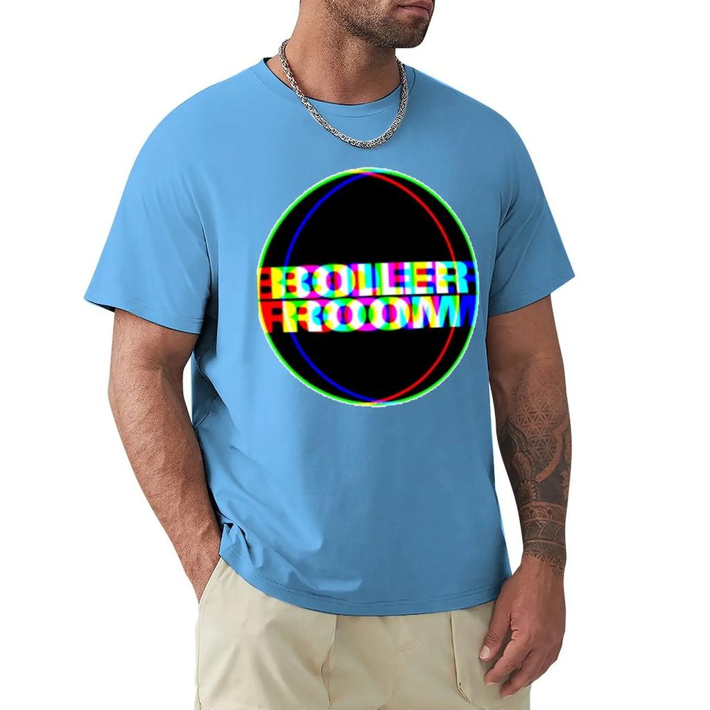 Boiler Room Color Glitch I T-Shirt Aesthetic clothing quick drying shirt cute tops mens graphic t-shirts big and tall