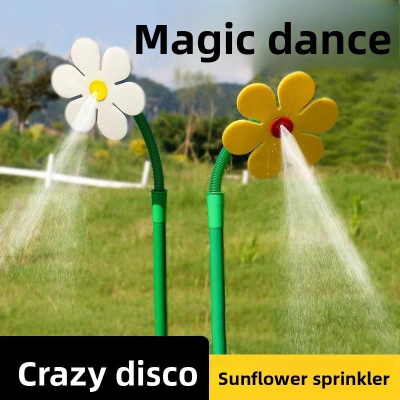 Daisy Sprinkler Head With Rotating Nozzle For Garden Watering And Childrens Play