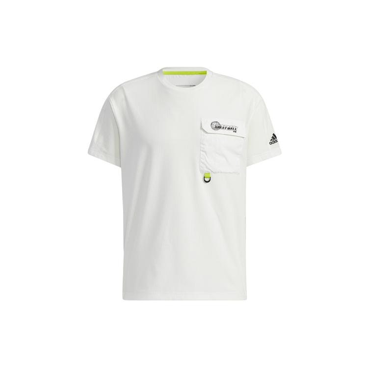 adidas T Shirt Unisex Bright White HB8914