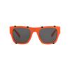 Philipp Plein Square Frame Acetate Sunglasses Orange Smoke