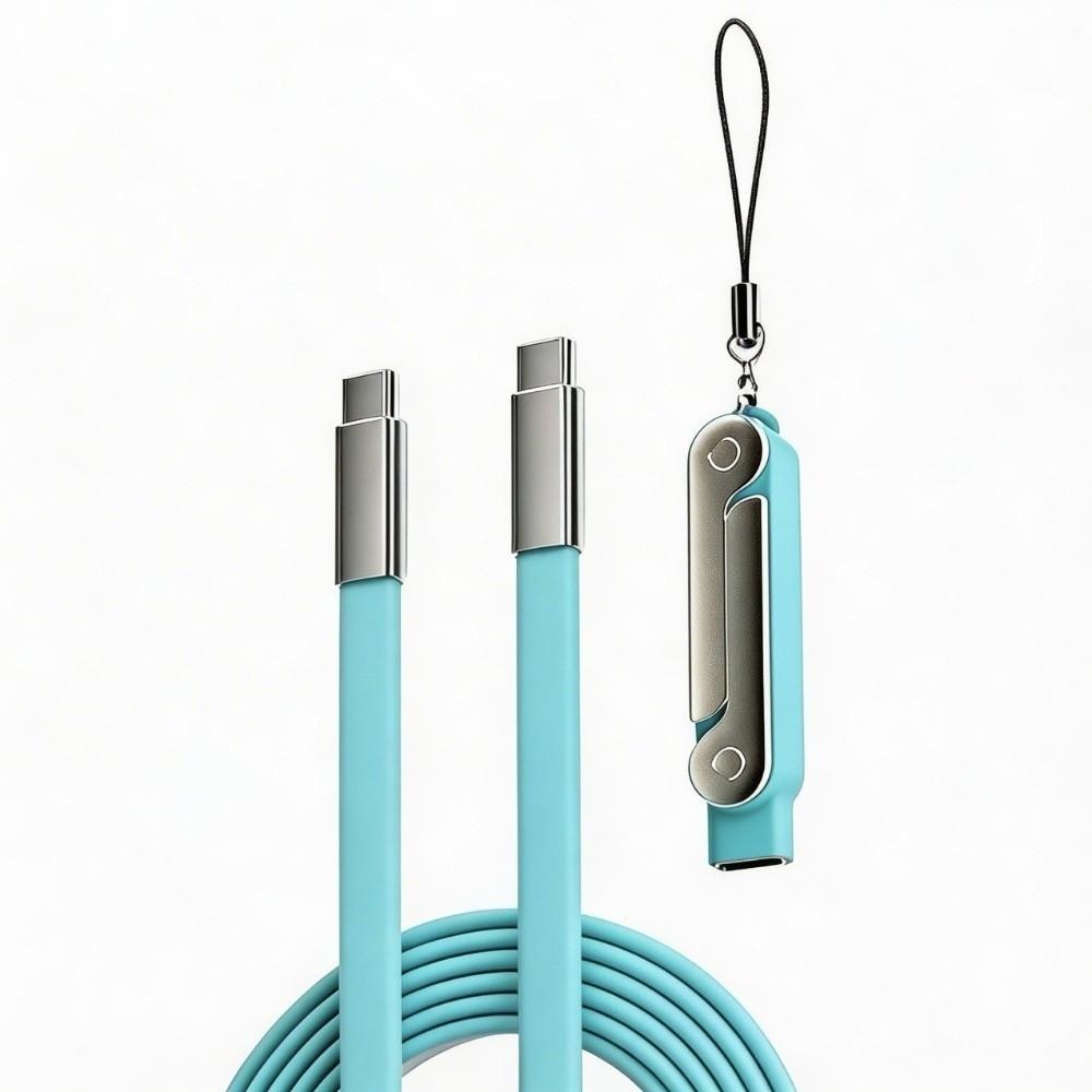 Faltbares Design Handy Ladehalterung Typ C Ladekabel Adapter Halterung Schreibtischgebrauch