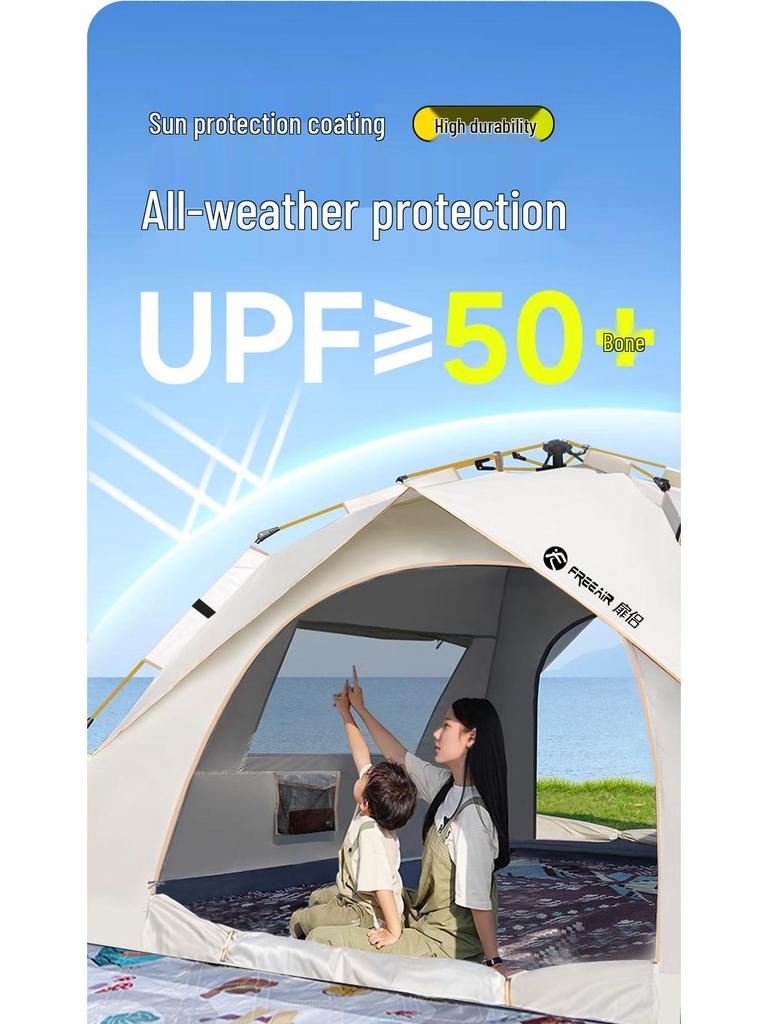 Automatisches Outdoor-Campingzelt: Insektensicher und Sonnenschutz