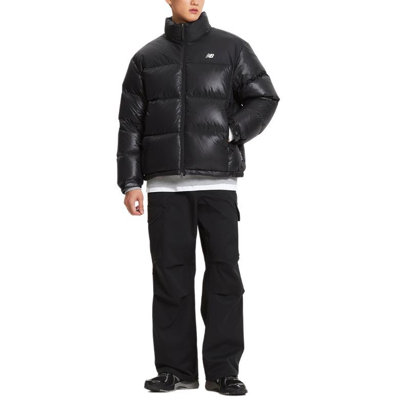 Men's Jacket New Balance Down Jacket Unisex Black