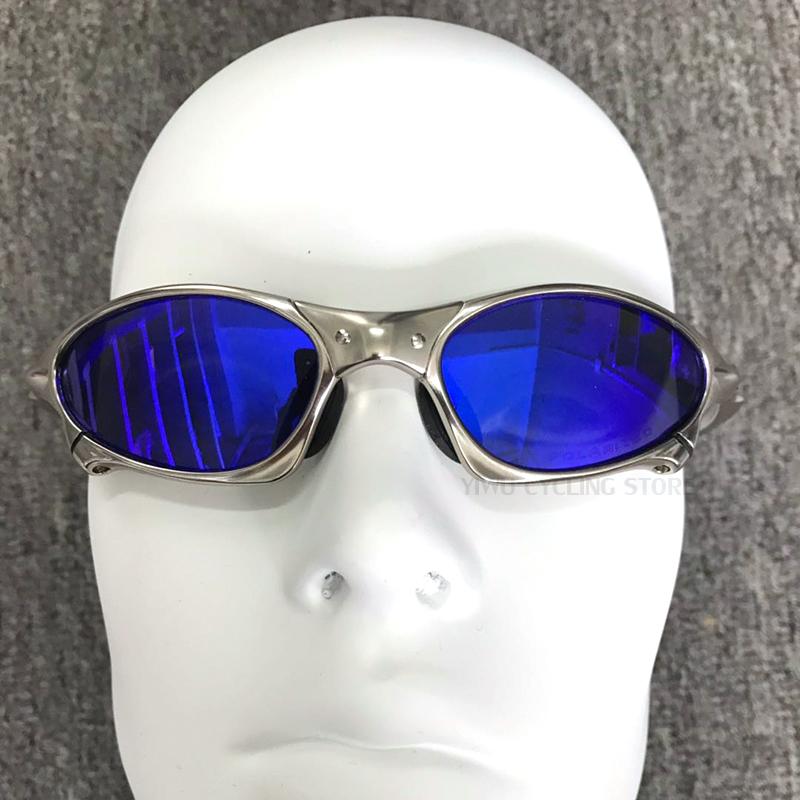 Okulary przeciwsłoneczne polaryzacyjne MTB dla mężczyzn Okulary rowerowe UV400 Okulary wędkarskie Metalowe gogle rowerowe Okulary do jazdy na rowerze H8-3