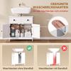 Washbasin Cabinet Modern And Freestanding With Soft Close Hangers Drawer And 2 Doors White