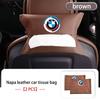 AAACC1 Car Tissue Box Seat Back Paper Bag Interior Decoration Supplies For BMW X1 X2 X3 X4 X5 X6 F49 F39 F25 G01 F16 G06 G07 F25 F30