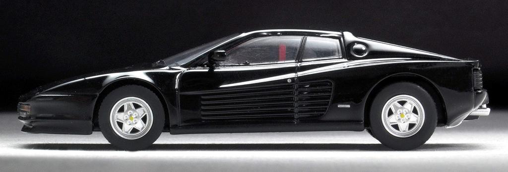 Tomica Limited Vintage Neo Ferrari Testarossa Late Model Black Finished Product 1/64 TLV-NEO