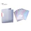 File Pockets 11 Hole Expandable Binder Folders for 2/3/4 Ring Document Pouch, Plastic Envelopes Macaron Color Bags Pocket with Snap Button &