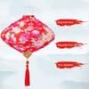12/14inch Classic Palace Lantern Waterproof Silk Chinese Style Lantern Vietnam Mid-autumn Spring Festival Party Hanging Decor