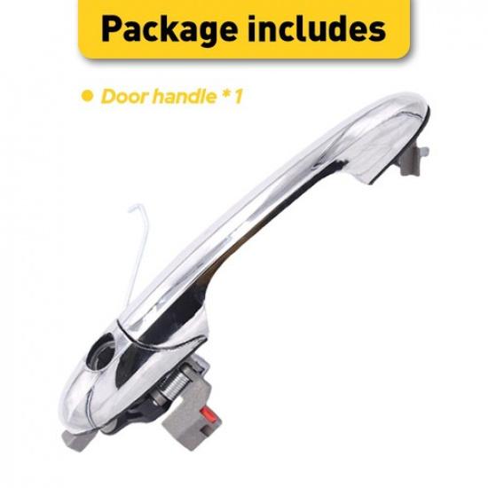 New Exterior Door Handle Front Driver Left Side LH Hand for Fiat 500 68069943AC