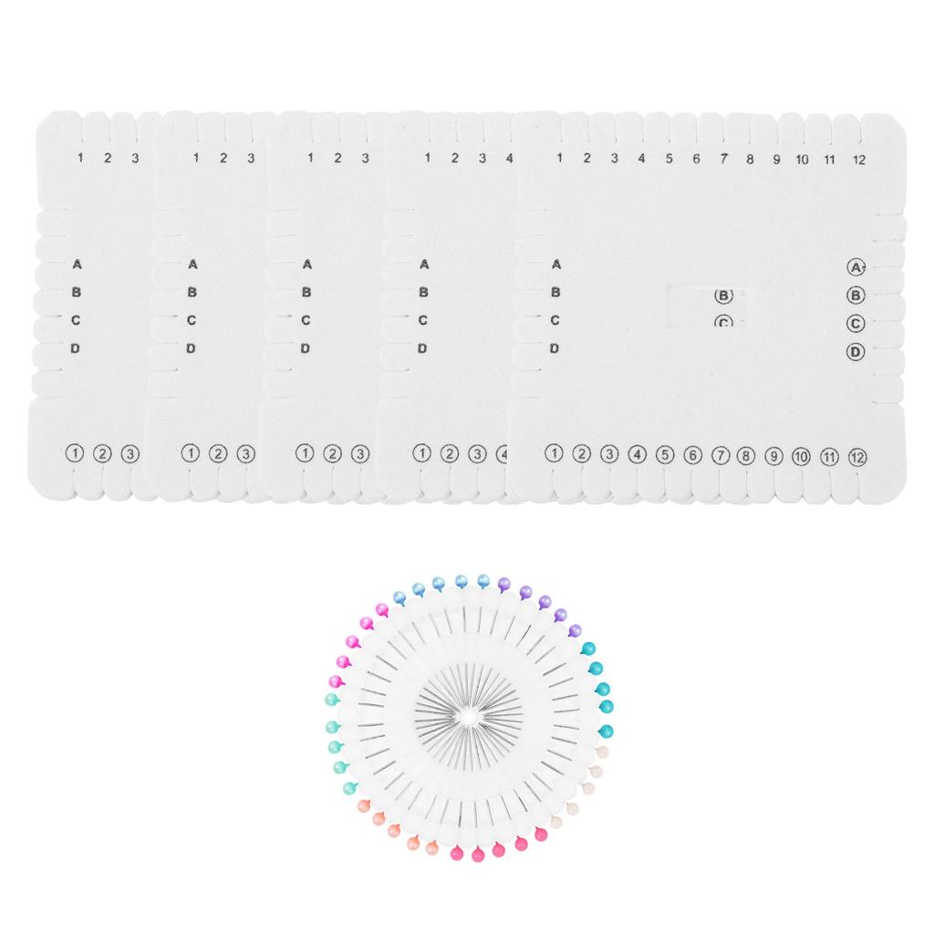 1Set 20Cm Braiding Plate with Pins Handmade Weaving Disk for Bracelet Beading Cord DIY Sewing Craft Supplies Kumihimo Disk