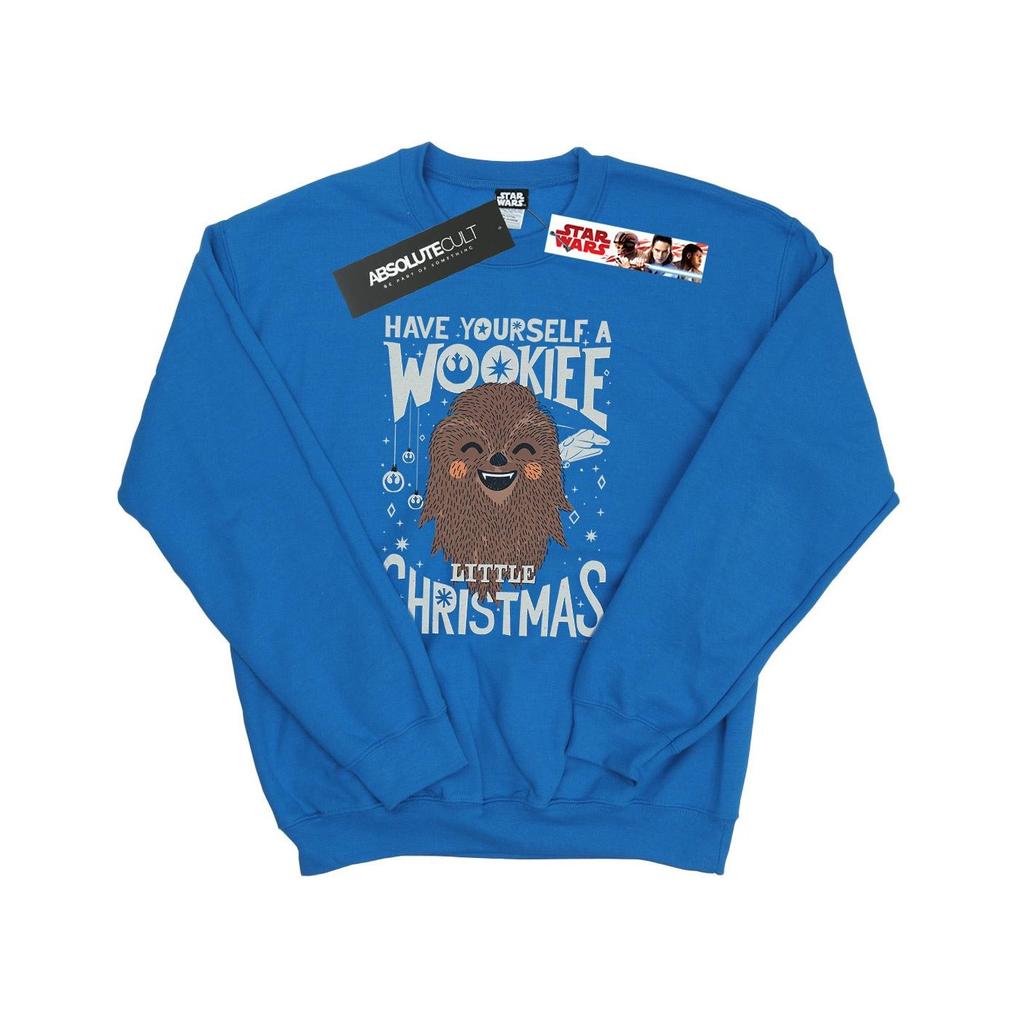 STAR WARS Mens Wookiee Little Christmas Sweatshirt