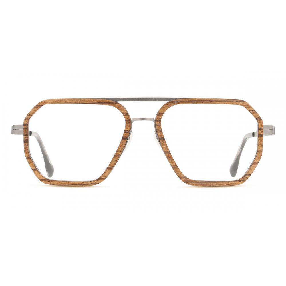 Oh My Woodness  Pine Pulse Mp104 R A04 21 Unisex Eyeglasses