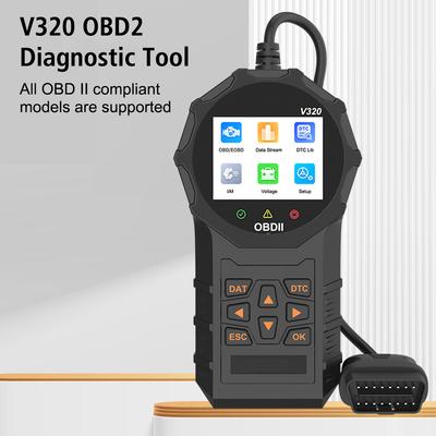 OBD2 Code Reader Multi Functional V320 Digital Display Universal Fault Code Clear Engine Battery Tester Car Diagnostic Tools OBD 2 Scanner