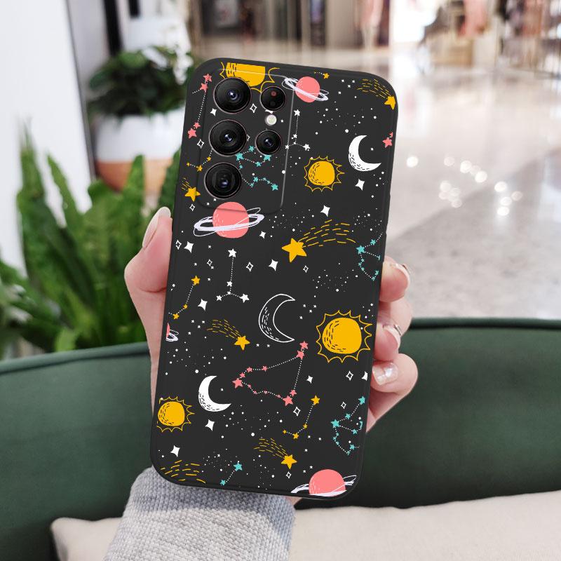 Full Sky Star Phone Case For Samsung Galaxy S26 Plus Ultra Silicone Cover