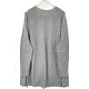 IENA Grey 24AW Fine New Zealand Wool Tunic One Piece Dress Not Written grayUsed
