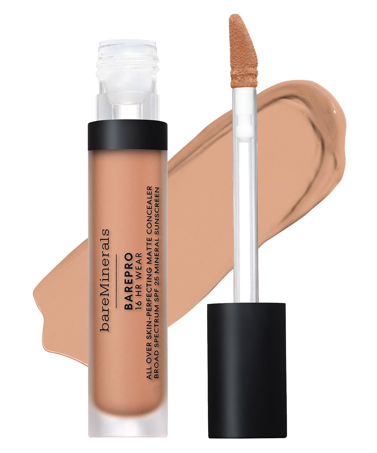 

bareMinerals Bare Pro 16HR All Over Concealer Light 255 Neutral Deep pink ocher type UV Hypoallergenic design Concealer Foundation Highlighter Shading