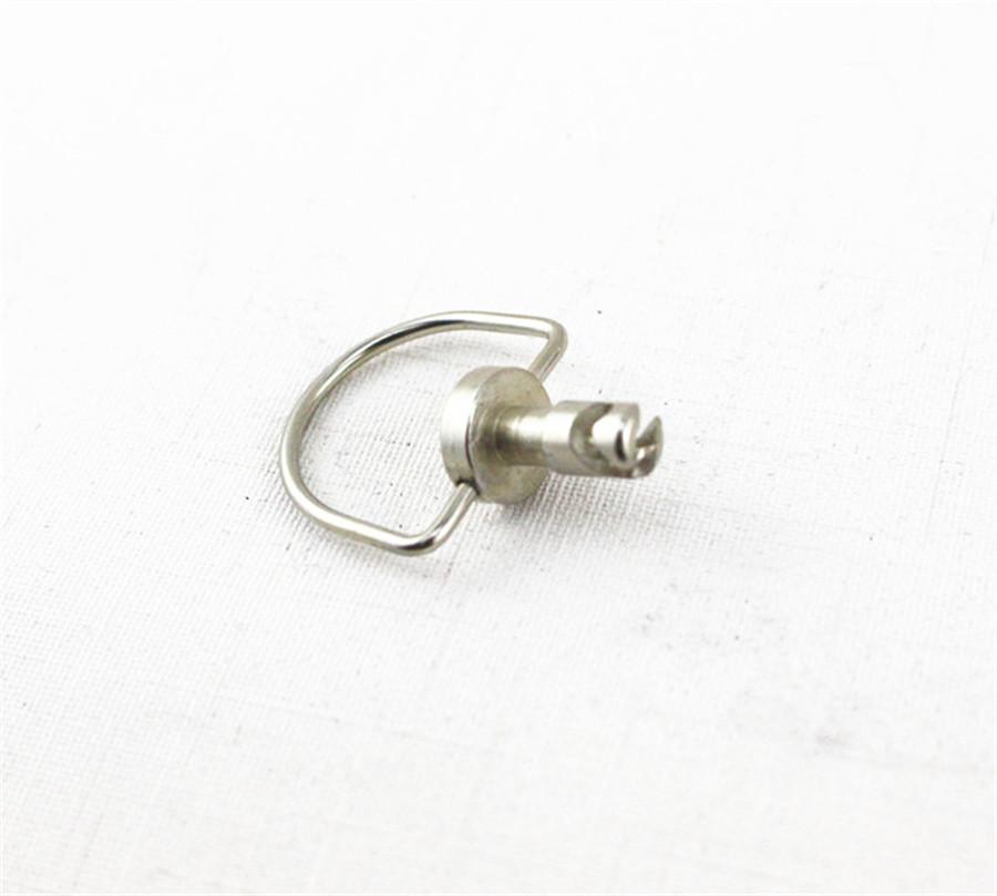 10 Sets Universal 1/4 Turn Quick Release Fasteners Turn Race Fairing Quick Release Romoval Fasteners Silver