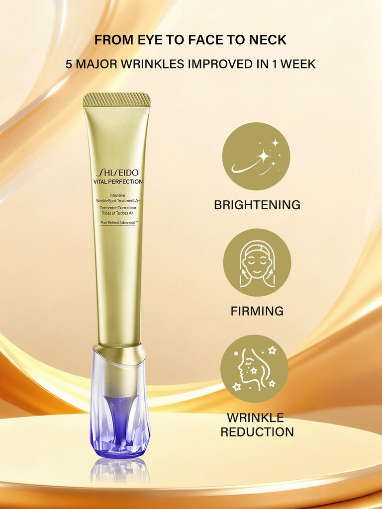 Shiseido Vital Perfection Intensive Anti-Wrinkle Serum A+ 20ml Firming Anti-Aging Essence