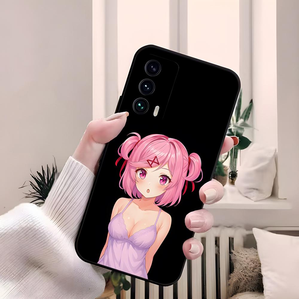 Cartoon Character Natsuki Phone Case For Samsung S26 S25 Edge S24 S23 S22 S21 S20 Ultra Plus Fe A55 56 15 4G 5G Galaxy Silicon C