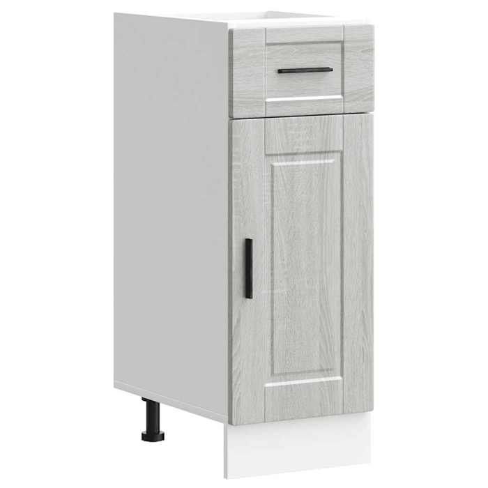 VidaXL Armoire de cuisine Porto sonoma gris bois d'ingénierie 853943