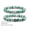 Malachite Beaded Bracelet Cylinder Natural Stone Bracelets High Quality Energy Bangle Classic Strand Jewelry Pulsera