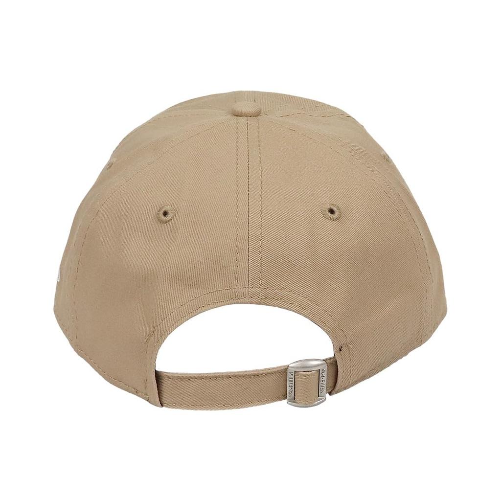 New Era 9TWENTY MLB Baseballkappe mit Marke NEWERA New York Yankees Hellbeige Kappe, Herren Damen Low-Profile Logo, Unisex, Baseball, Golf,