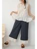 Spring/Summer Japanese Sweet Loose Lace Vest - Age-Reducing, Irregular Embroidery, Casual & Versatile Women's Top