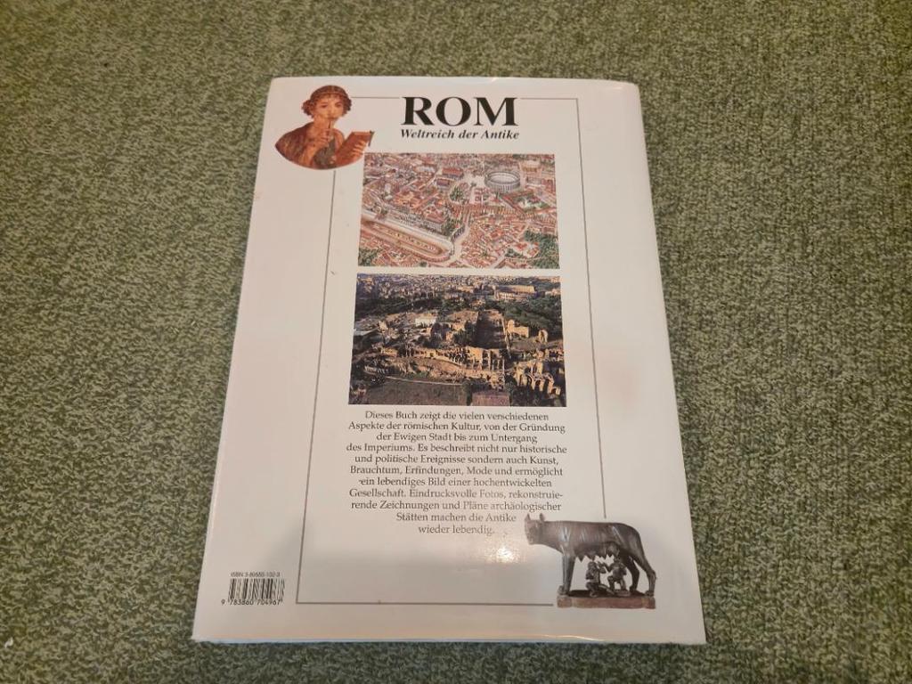 [USED] Rare German edition of the Ancient Roman Empire Large visual book Photo collection