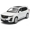 1:24 2023 XT6 SUV Alloy Car Model Diecast Metal Toy Vehicles Car Model Simulation Sound and Light Kids Gift