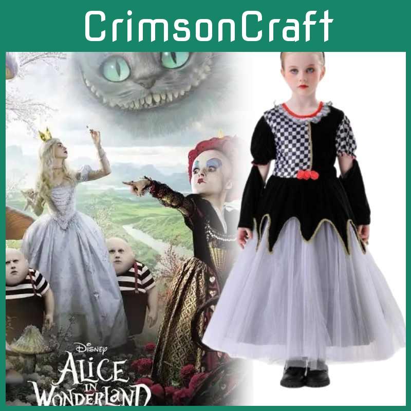 Halloween Alice In Wonderland Cosplay Costume Dress Party Stage Performance