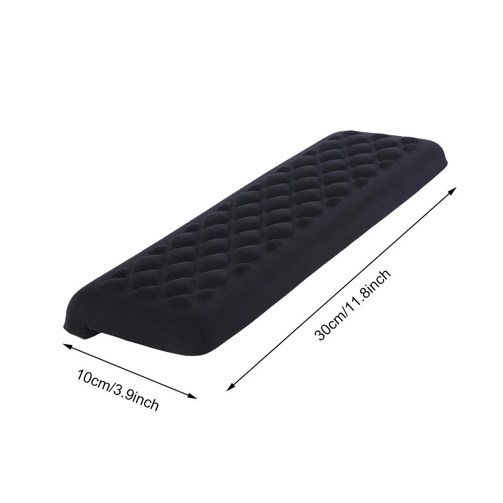 2PCS L-Shaped Ergonomic Desk Edge Cushion Memory Foam Mouse Pad Elbow Pillow Keyboard Wrist Rest Pad for Gaming Office Typing