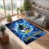Bristol Rovers Printed Crystal Velvet Rug Non‑Slip Crystal Velvet Carpet For Sofa Bedroom Indoor Home Decoration