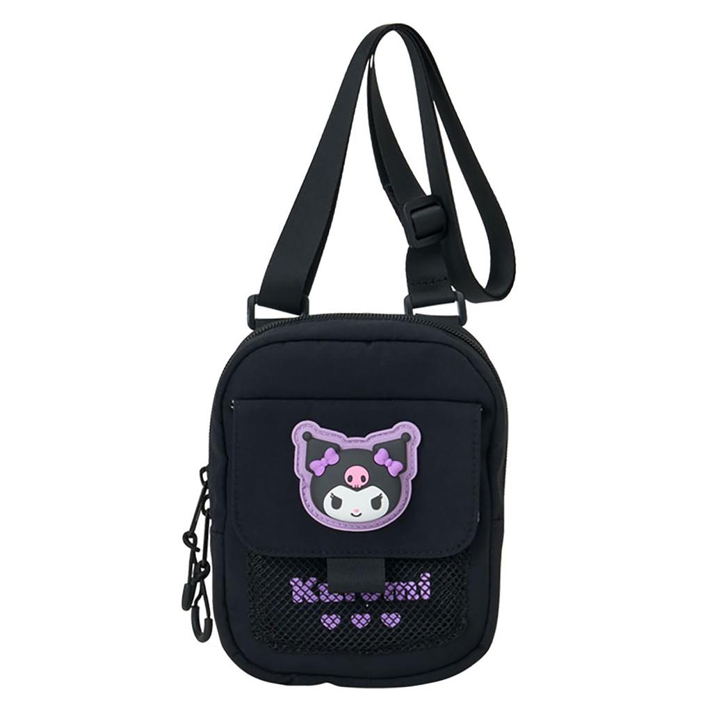 Sanrio Kids Shoulder Bag Kuromi Suitable for ages 6 and up 829781 - - -