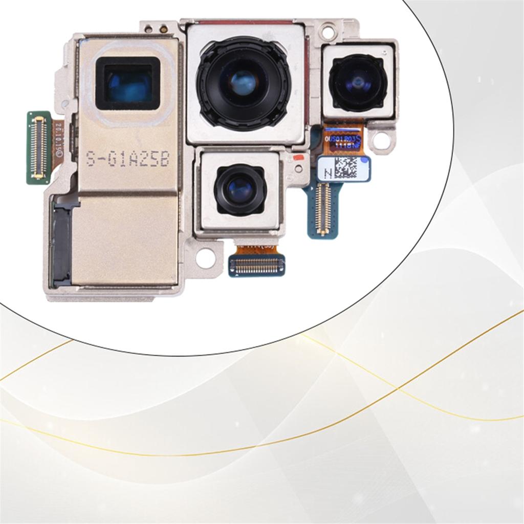 AA58 For Samsung Galaxy S21 Ultra 5G SM-G998B Camera Set Telephoto + Depth + Wide + Rear Main Camera Parts Replacement