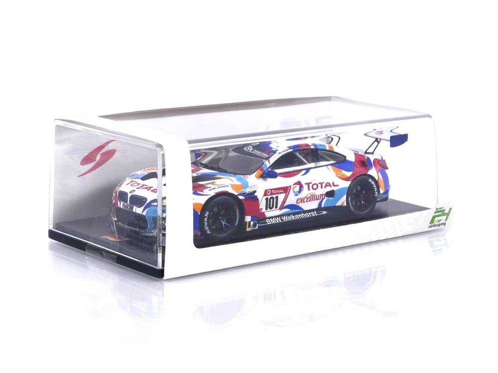 Spark National Model BMW M6 GT3 2021 24H Tuck 1/43 Nürburgring #101 C. Krognes/J. Muller/D. Pittard/B.