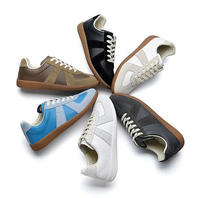 Zapatos para hombre y mujer, zapatos versátiles de verano, zapatos deportivos de piel auténtica, zapatos de moda casual retro.
