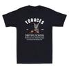 Toonces Driving School Est. 1989 Funny Driving Cat Graphic Vintage Men's T-Shirt