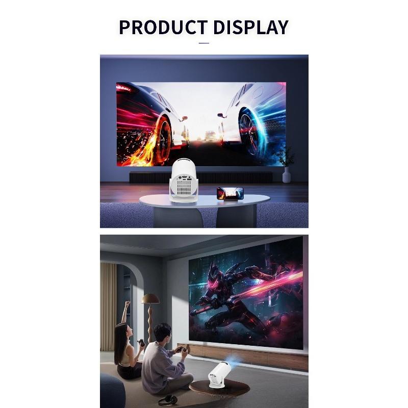 The New M5 Wireless WIFI Same Screen Mobile Phone Can Be Connected To TYPE-C Cable Power Bank Portable Projector