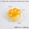 Cute Cat Paw Squeeze Toy Soft Sticky Decompressing Stress Relief Slow Rebound Jelly Pinch Toy For Adults Squishy Toy