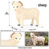 Mini Farm Animal Figurines: Chicken, Duck, Goose, Pig, Dog, Cat, Horse, Sheep