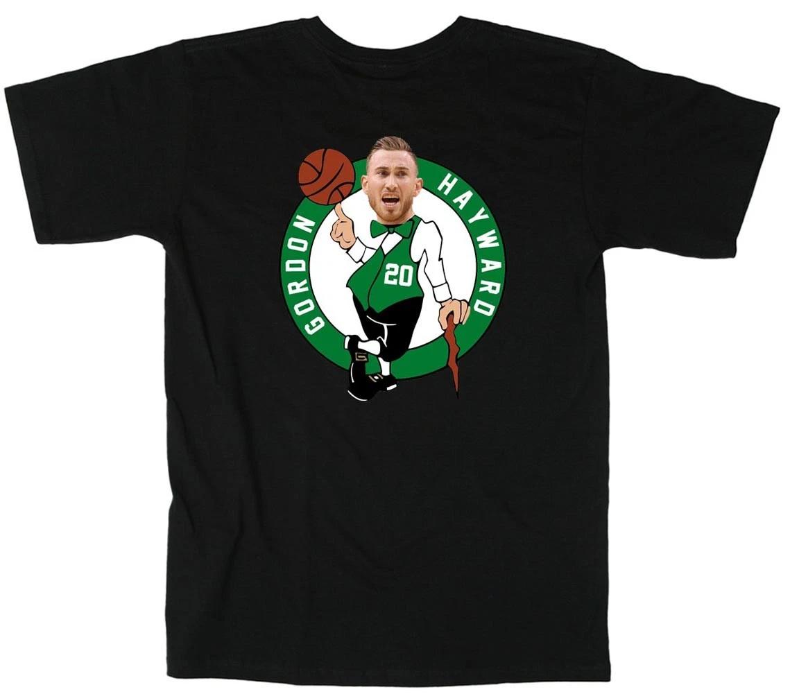 BLACK Boston Celtics Gordon Hayward LOGO T-Shirt XXXXL